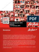 Air Asia Financial Result 2010