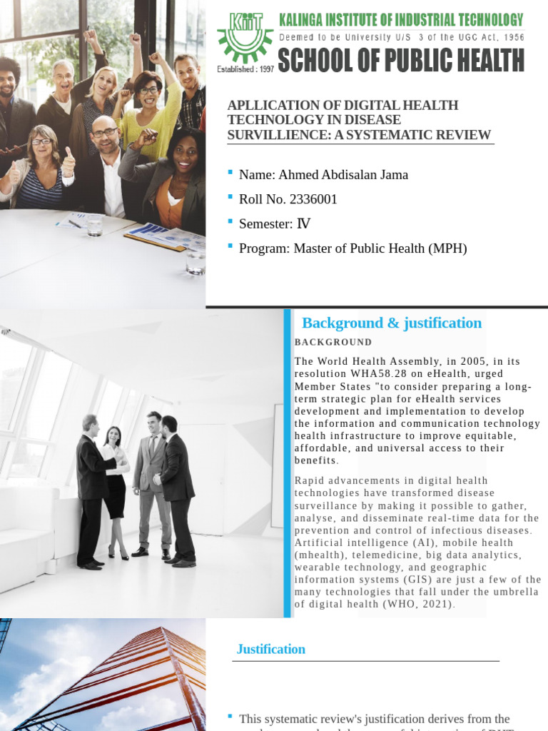 Digital Health in Disease Surveillance Review | PDF | Public Health ...