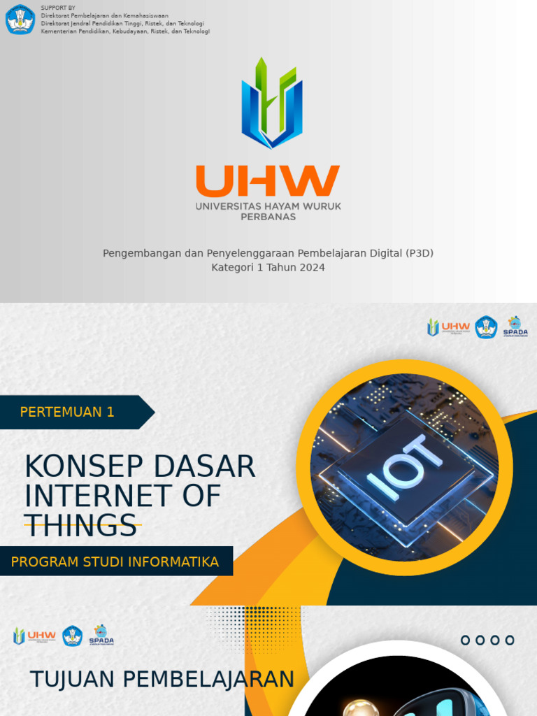 Konsep Dasar Internet of Things | PDF