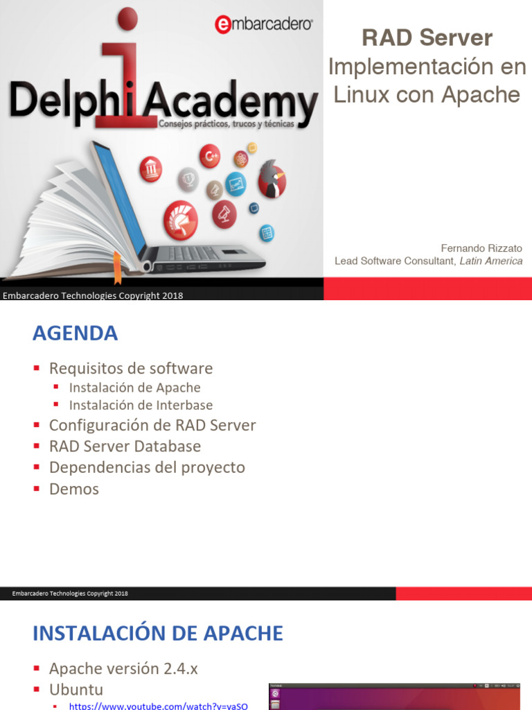 42 Radserver3 Es | PDF | Servidor HTTP Apache | Software