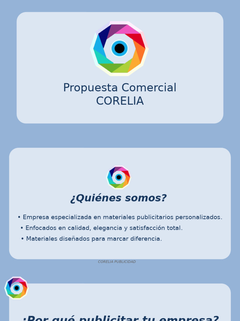 Artículos Publicitarios Personalizados CORELIA | PDF