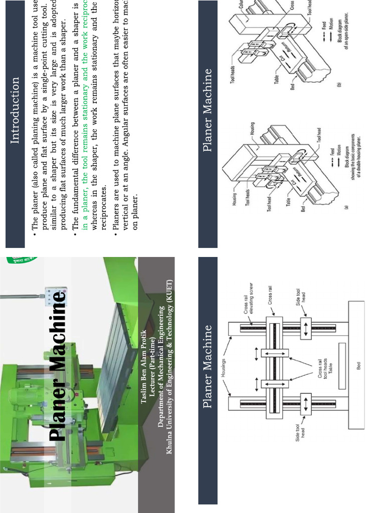 Shaper Machine | PDF