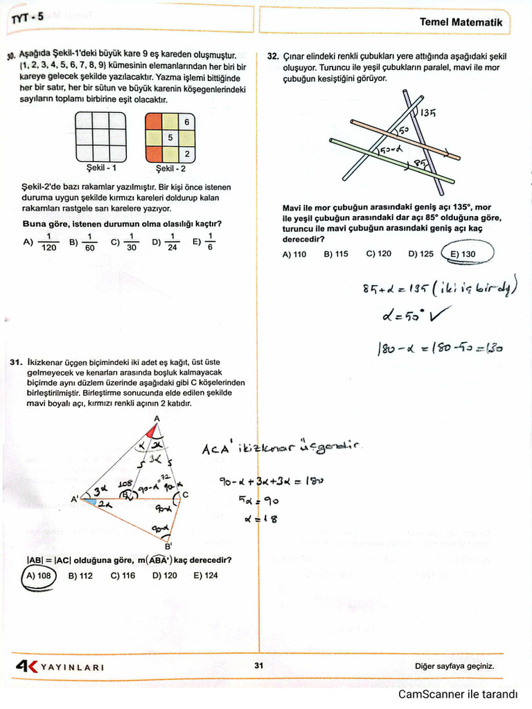 4K Tyt Geometri | PDF