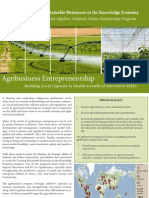 Agribusiness Enterpreneurship