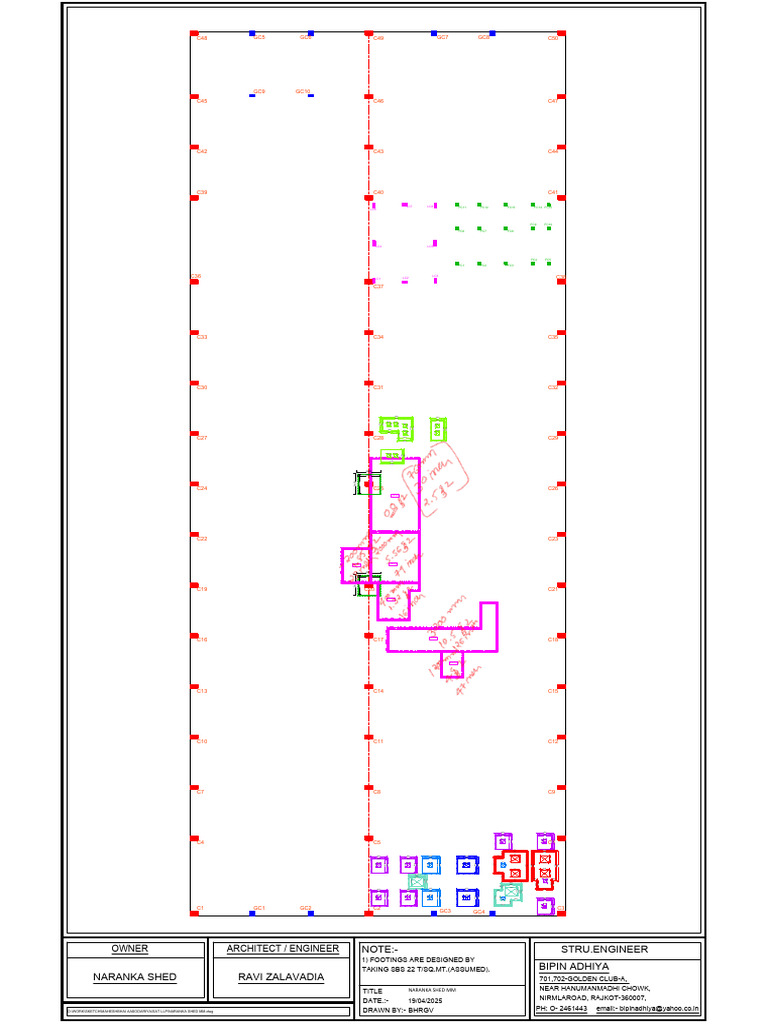 Lenth Machine Footing | PDF