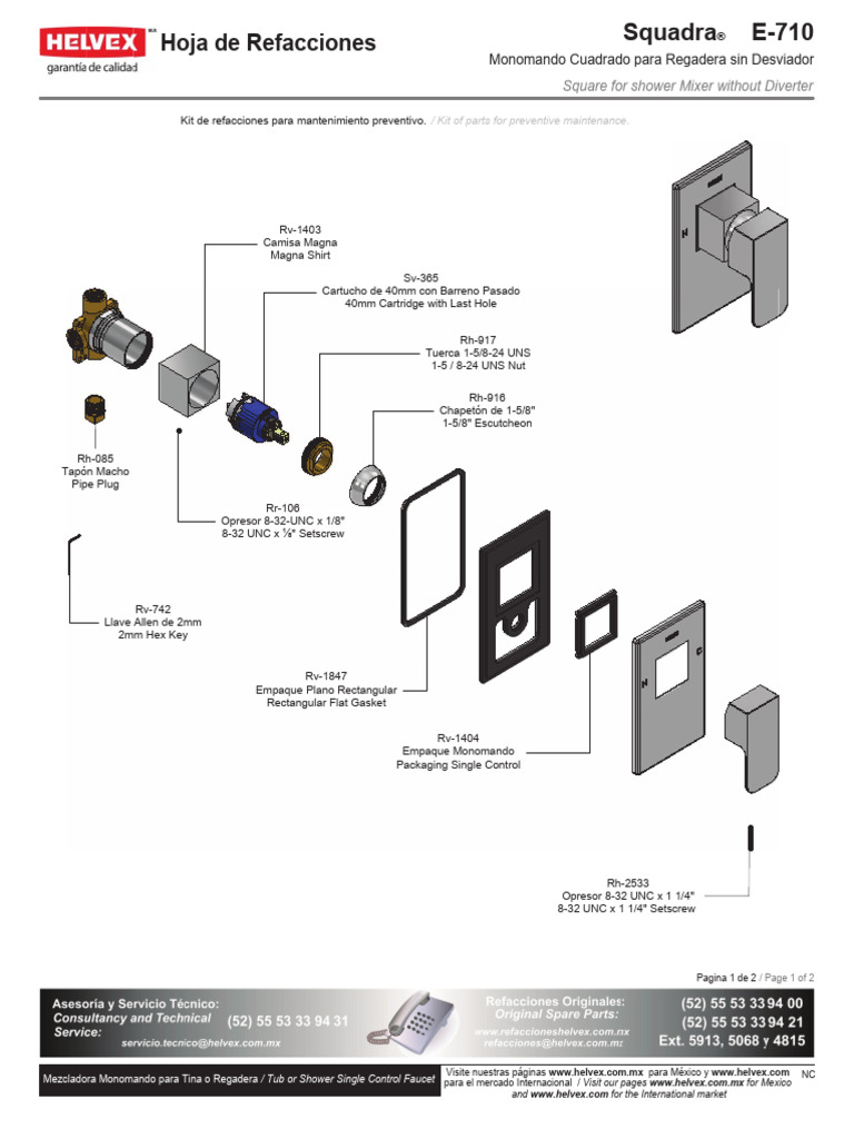 Archivo Descargable en PDFEnsamble E-710 | PDF