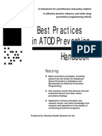 Best Practices in ATOD Prevention Handbook: Featuring