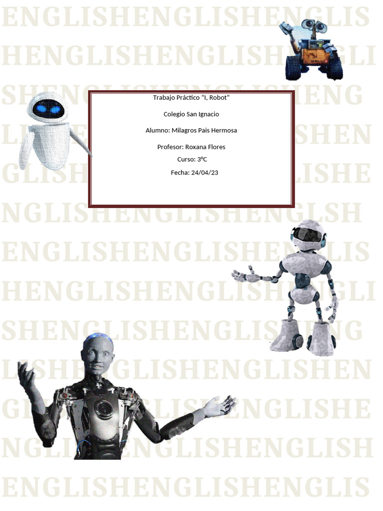 I, Robot Chapter 1 Summary | PDF
