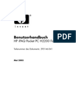 Handbuch Ipaq 2200