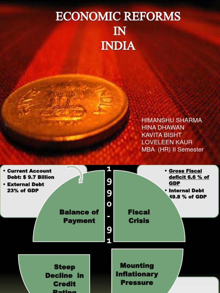 Economic Reforms and Fiscal Crisis Analysis | PDF | Securities (Finance ...