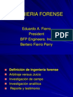 Ingenieria Forense Por: Eduardo Fierro