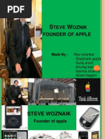 Teve Oznik Founder OF Apple