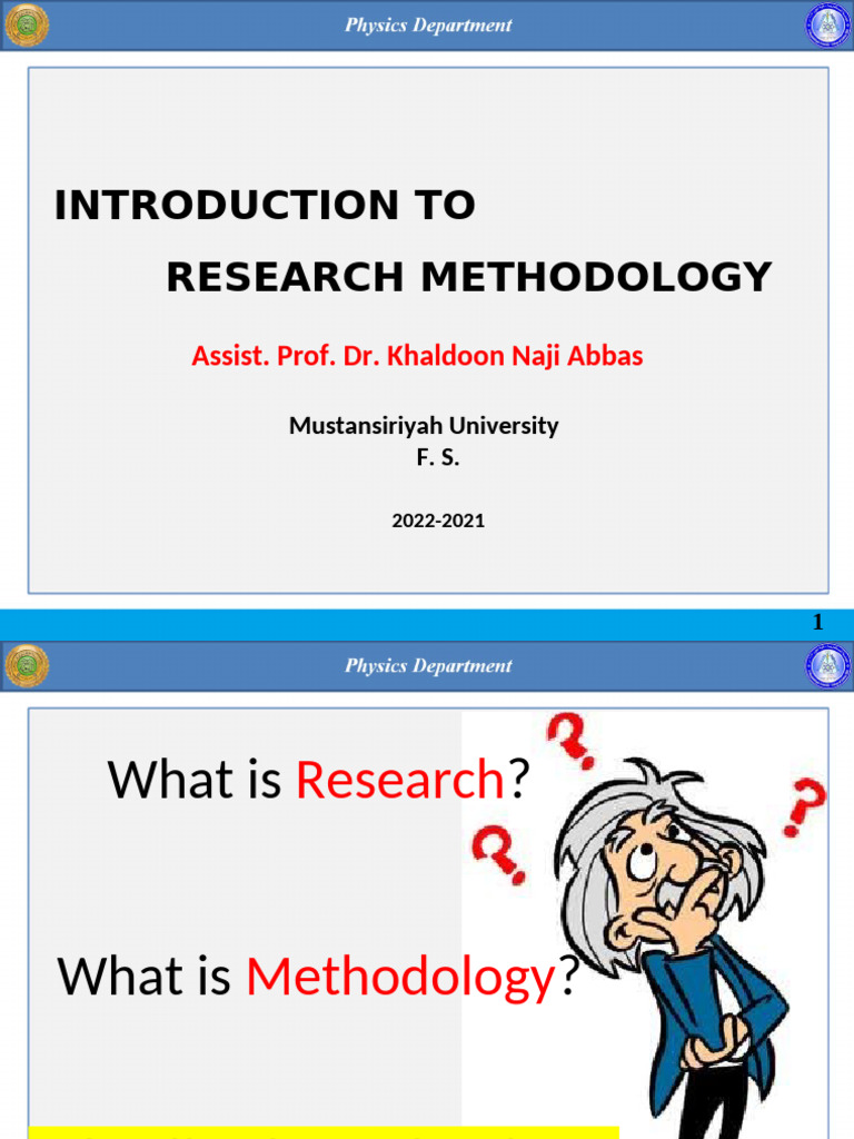 Research Methodology Overview Guide | PDF | Scientific Method | Methodology