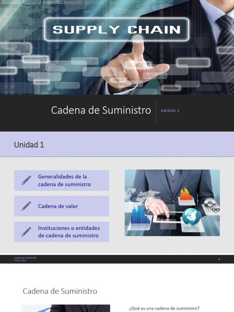 Introducción a la Cadena de Suministro | PDF | Cadena de suministro ...