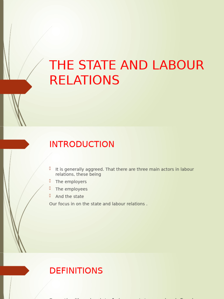 UAE Labor Laws and State Relations | PDF | Labor Relations | Labour Law
