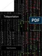 Teleportation Paper: Dematerializing Objects