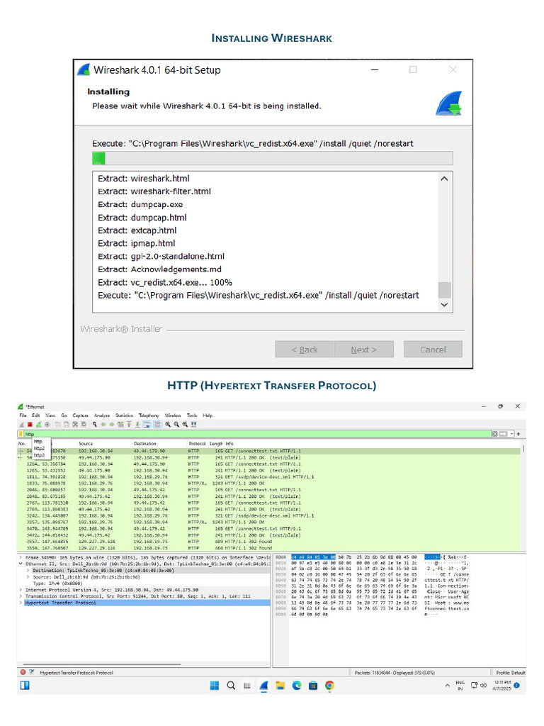 Guide to Installing Wireshark | PDF