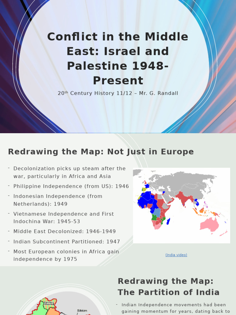 Israel-Palestine Conflict Overview | PDF | Israel | World Politics