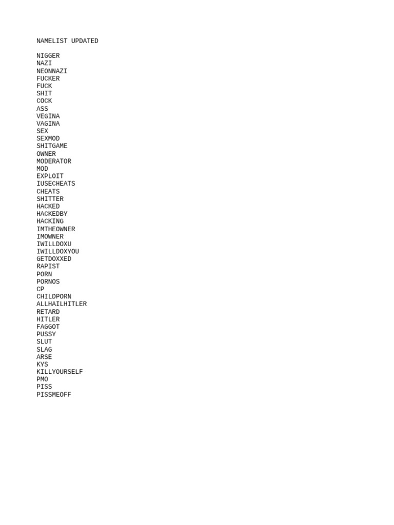 anti-name-list-pdf