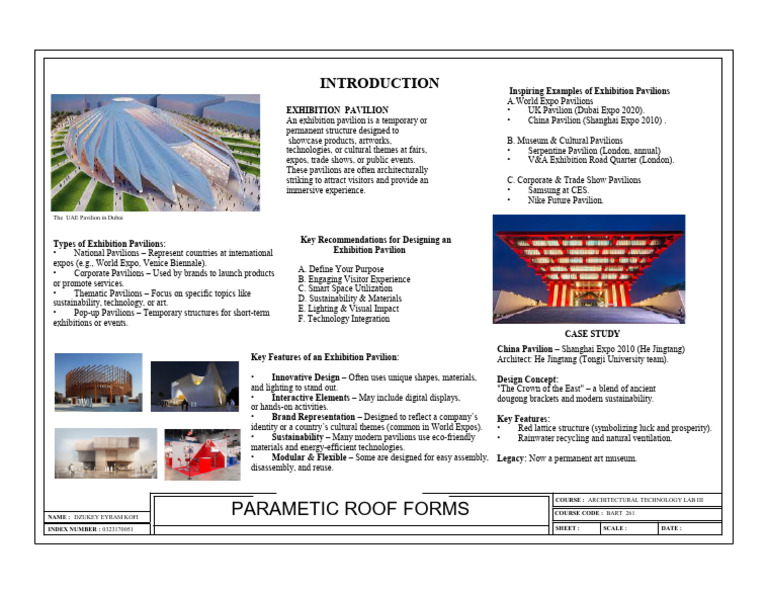 Exhibition Pavilion Design Insights | PDF