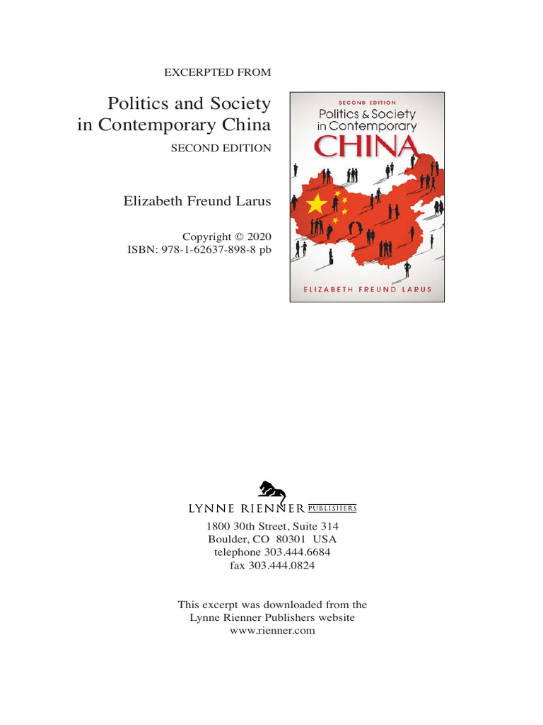 Leadership in the People's Republic of China | PDF | China | World Politics