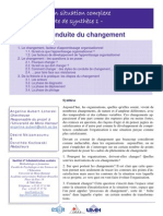 Note 1 Conduite Changement