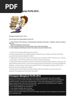 Download Persiapan Peserta PLPG 2012 by Tri Wahyudi SN87571714 doc pdf