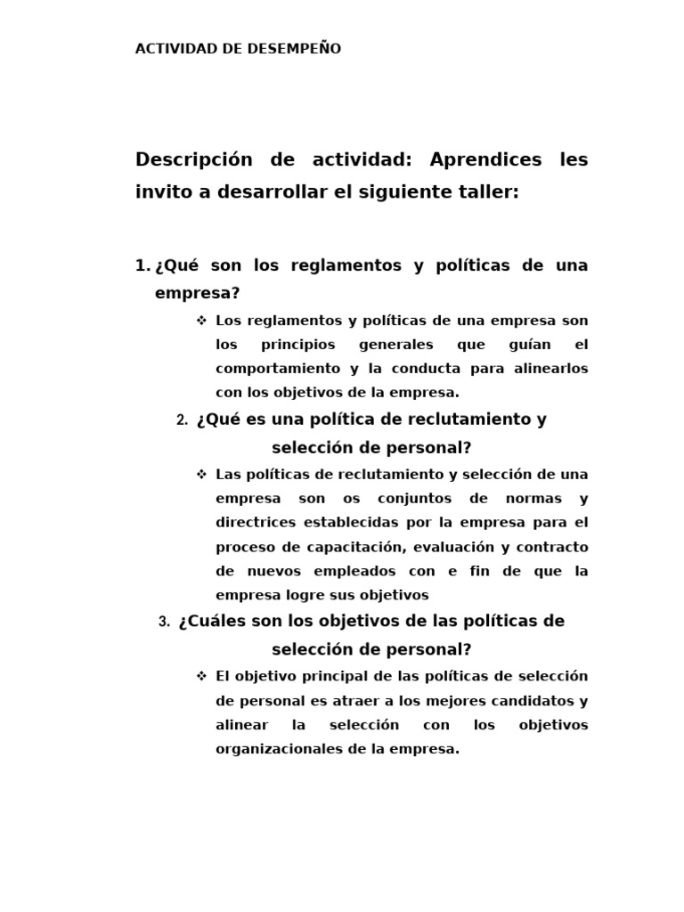 Desmpeño - EIVER JIMENEZ, DANNA MORENO, JOHAN RAMIREZ | PDF ...
