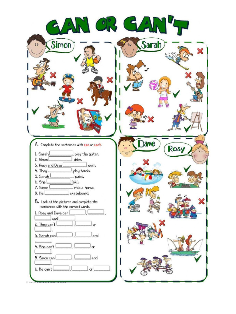 Can Worksheet | PDF