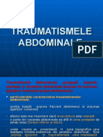 Traumatismele Abdominale