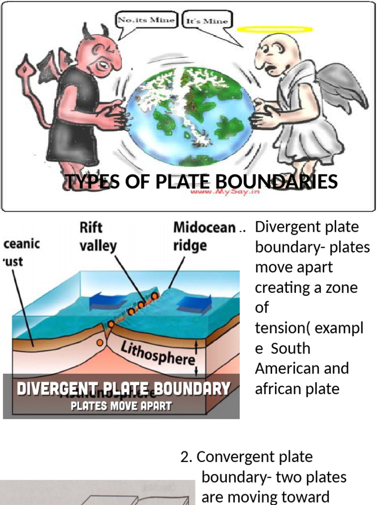 Understanding Plate Boundaries Types | PDF | Plate Tectonics | Earth ...