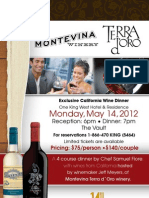 Poster Wine Event