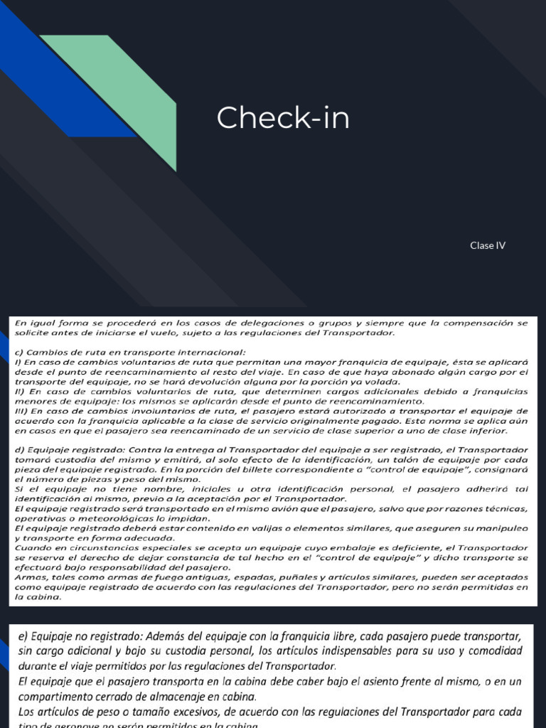 Check-In Clase 4 | PDF