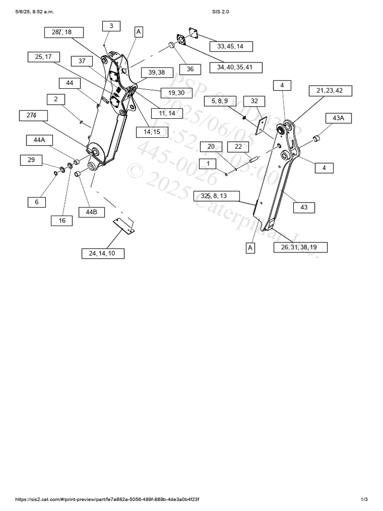 Extendable Stick GP 445-0026 Parts List | PDF