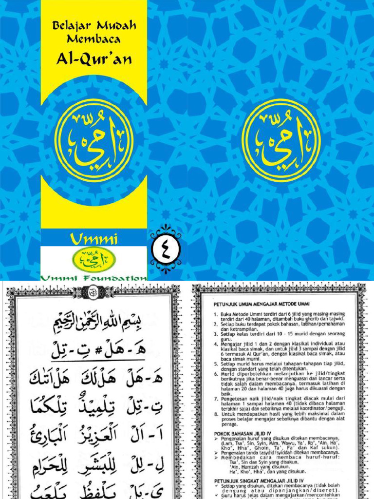 Materi Ummi Jilid 4 Baru | PDF