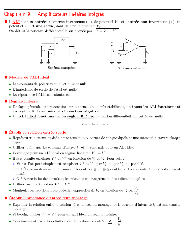 amplificateurs-lin-aires-int-gr-s-ali-pdf-tension-lectrique
