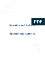 Reaction and Reform: Sputnik and America: Quintin Degroot Junior Division Website