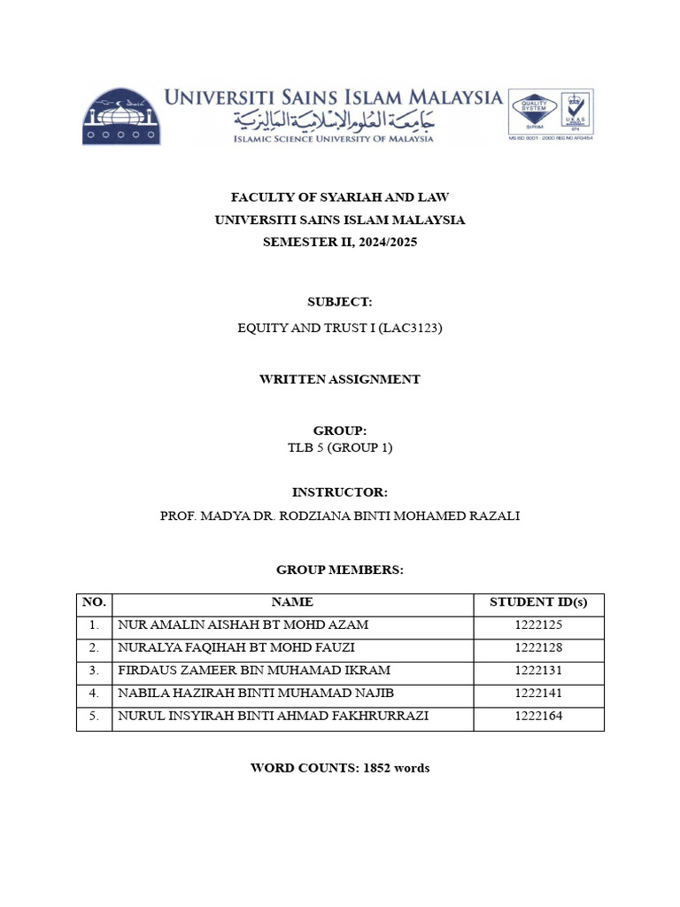 Equity Assignment Group 1 Tlb5 | PDF | Security Interest | Loans