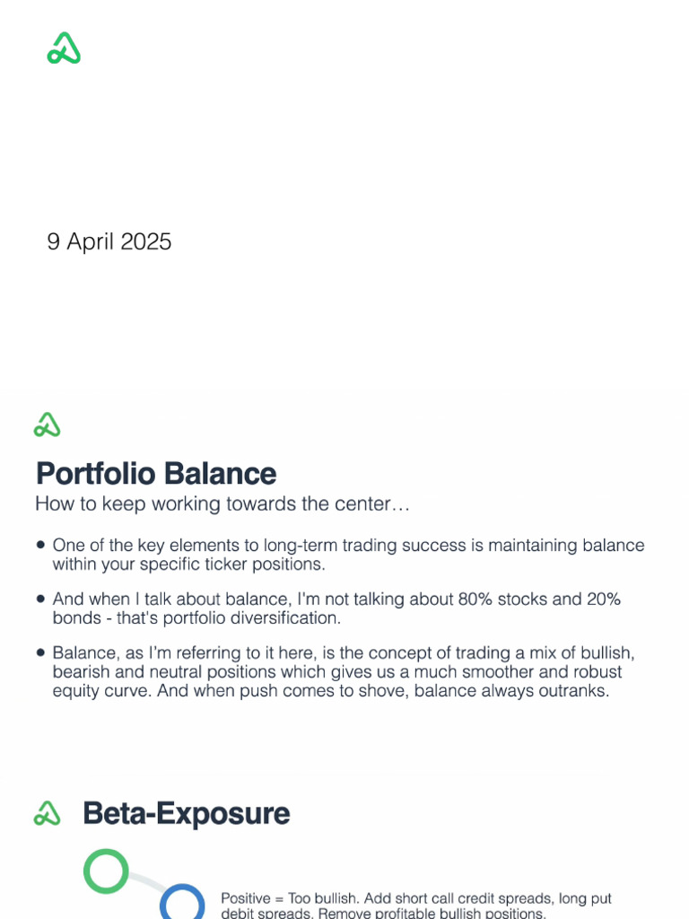 The Hidden Power of Balancing Your Options Trades | PDF