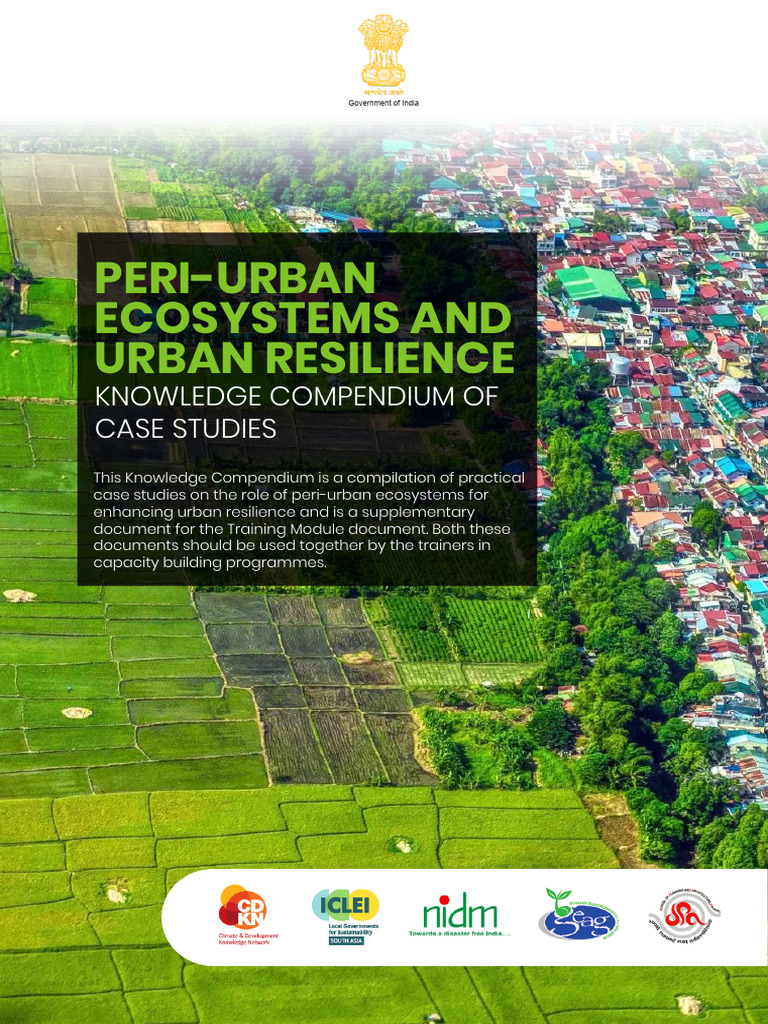 Peri-Urban Ecosystems for Urban Resilience | PDF | Ecological ...