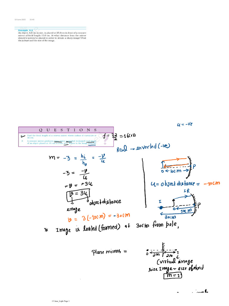 13 June Notes | PDF