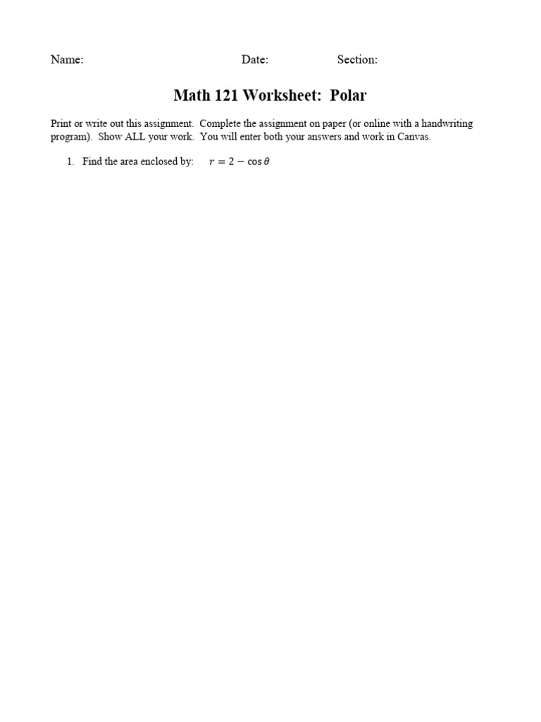M121 WS 8 Polar | PDF