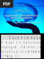 A Linguagem Cartografica e a Escala Geografica