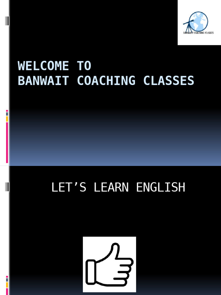 Welcome To Banwait Coaching Classes | PDF