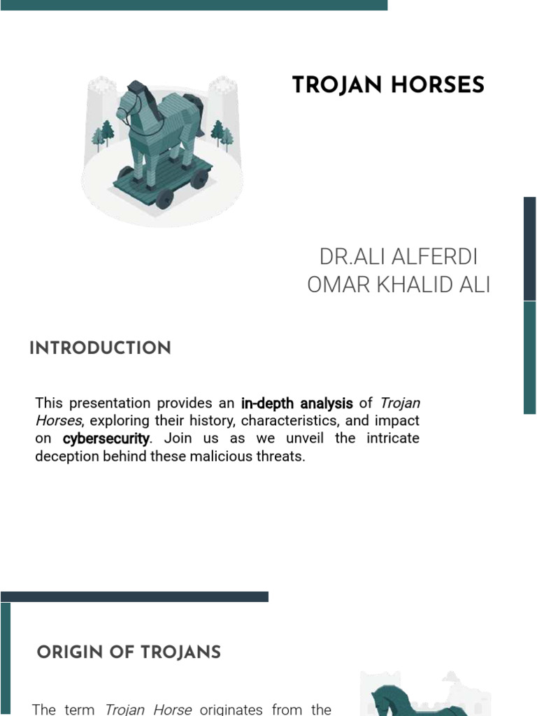 Understanding Trojan Horse Threats | PDF
