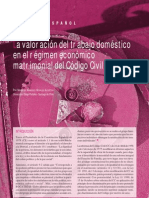 5 La valoración del trabajo doméstico en el régimen económico matrimonial del Código Civil español-María de Aránzazu Novales Alquézar