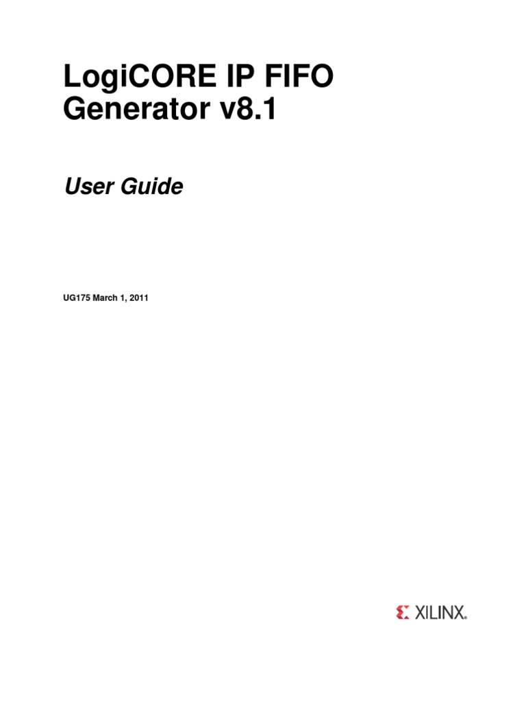 Fifo Generator Ug175 | PDF | Computer Engineering | Computer Architecture