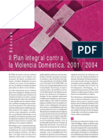 II Plan Integral contra la Violencia Doméstica. 2001 