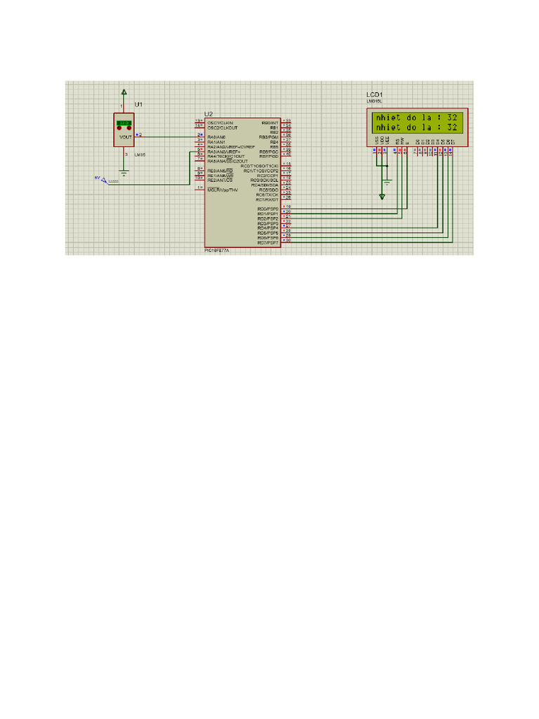Temperature Sensor Code Example | PDF