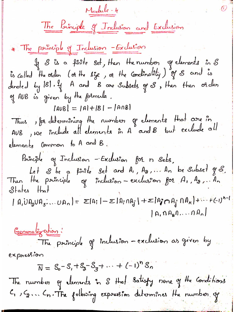 Maths - Module4 Full Notes | PDF